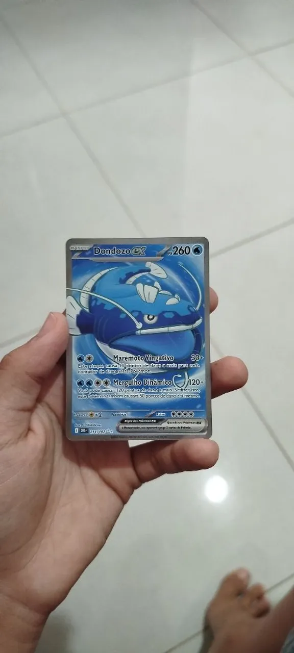 Card Pokémon do Dondozo EX