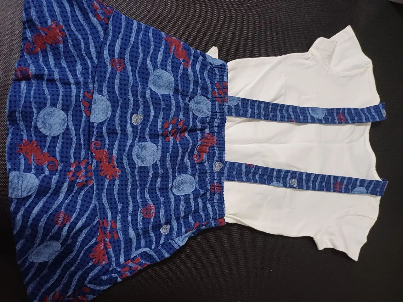 Conjunto de Roupas Infantil: Elian (novo) - Tamanho 03 e Hrradinhos Tamanho G - Foto 5