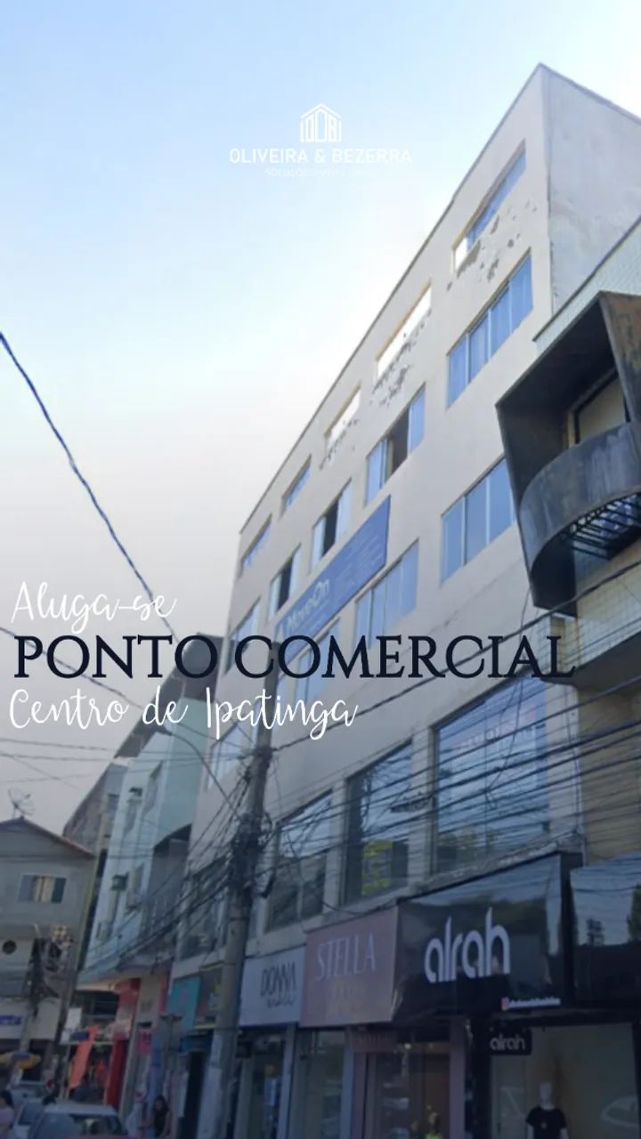 Ponto Comercial para Locação | Centro de Ipatinga - Rua Ponte Nova