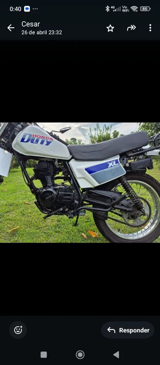 Honda XL 125 mini Cross 