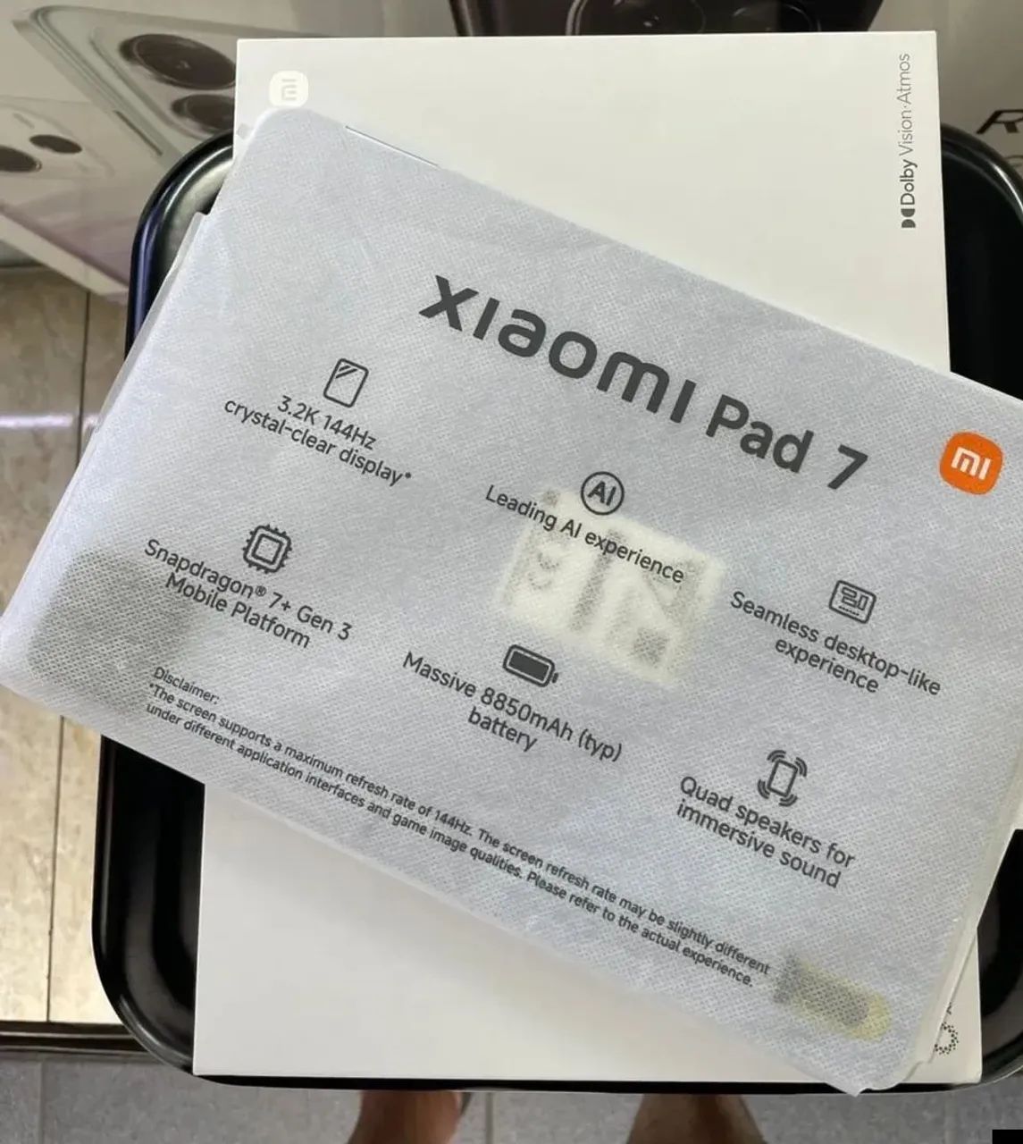 Tablet Xiaomi Pad 7 Global  - Foto 3