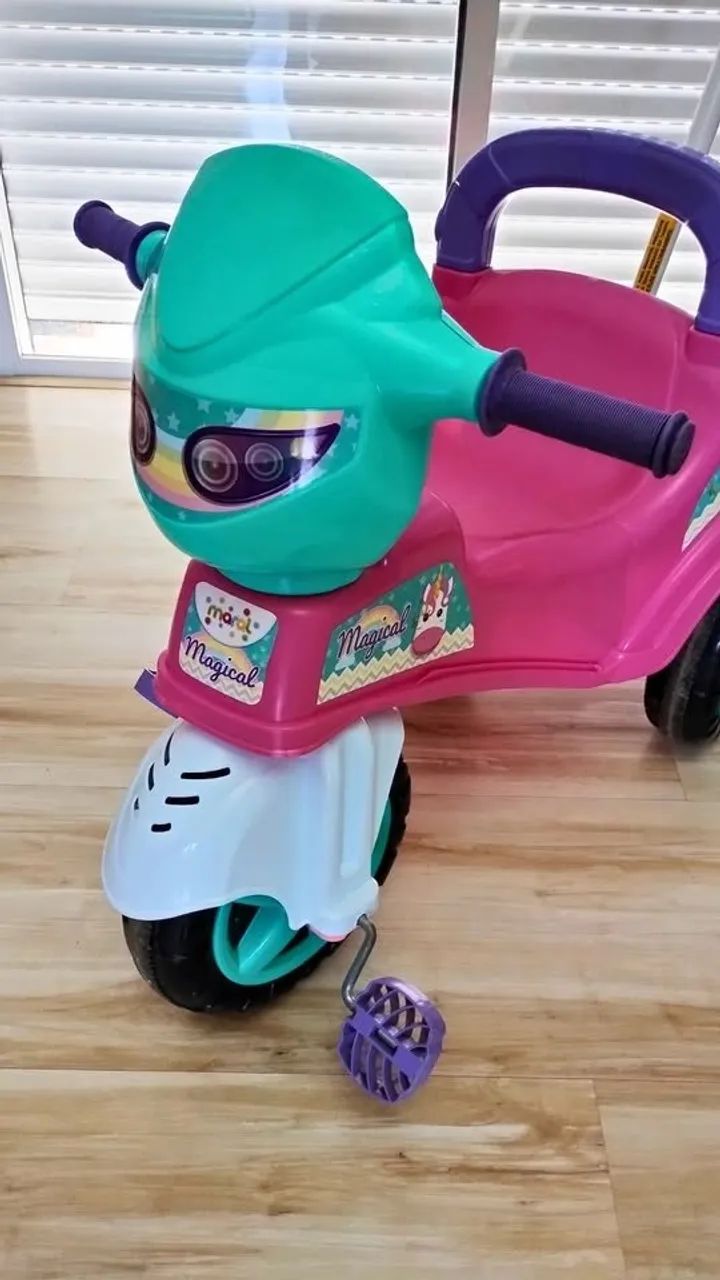 Triciclo Motoca Maral Baby City Magical - Foto 6
