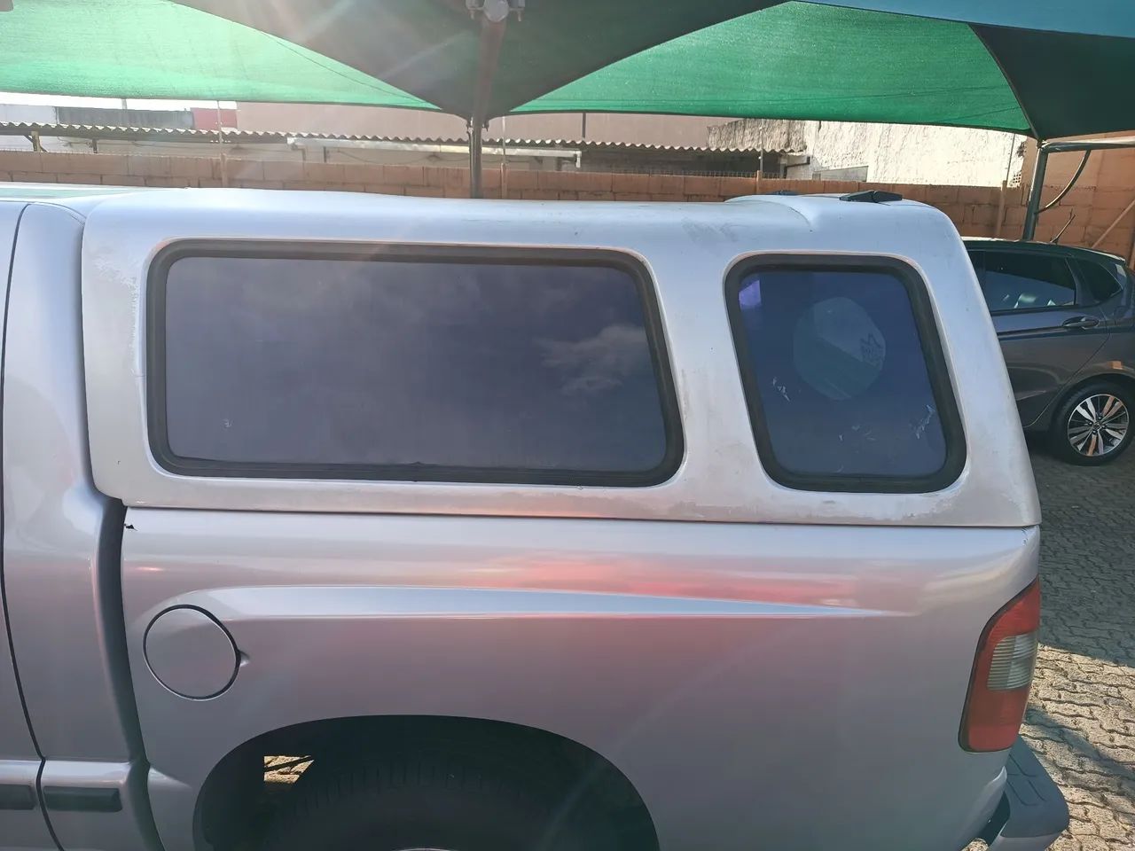 Capota de fibra para S10 cabine dupla 