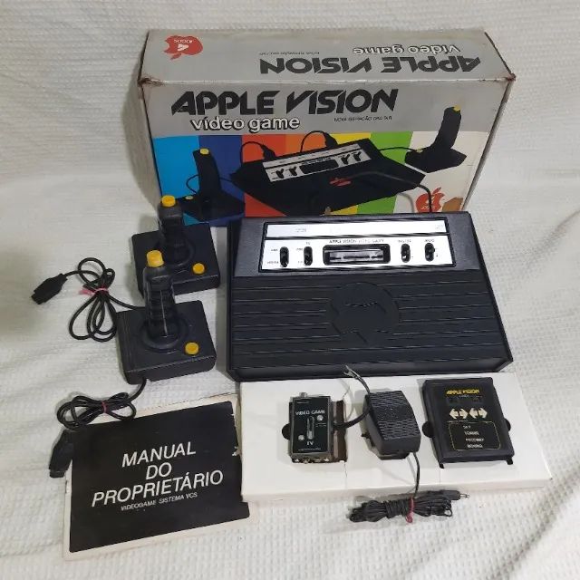 apple vision completo na caixa cib