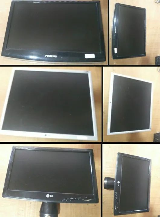 Lote de Monitores Reparos e Peças - Foto 2