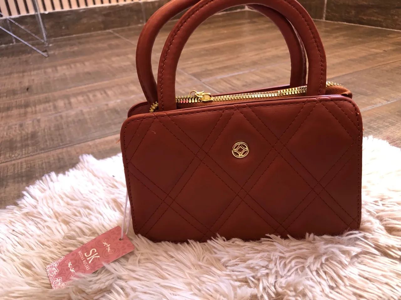 Bolsas de mão , todas acompanham alça. Todas nova - Foto 4