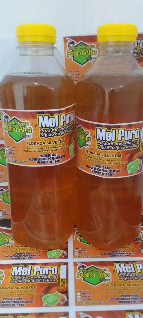 Mel Puro de Abelhas apis - Pico Itajuru
