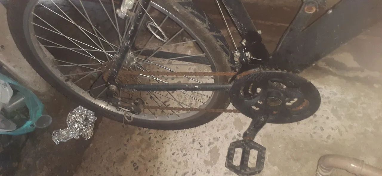 Bicicleta de montanha preta - Foto 3
