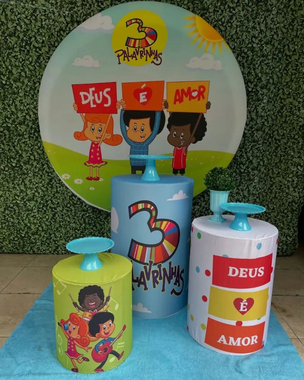 Kit Decoração pegue e monte 