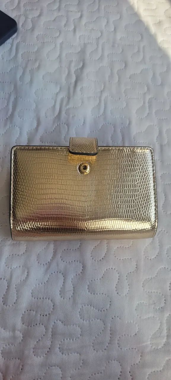 Carteira dourada Michael kors - Foto 4