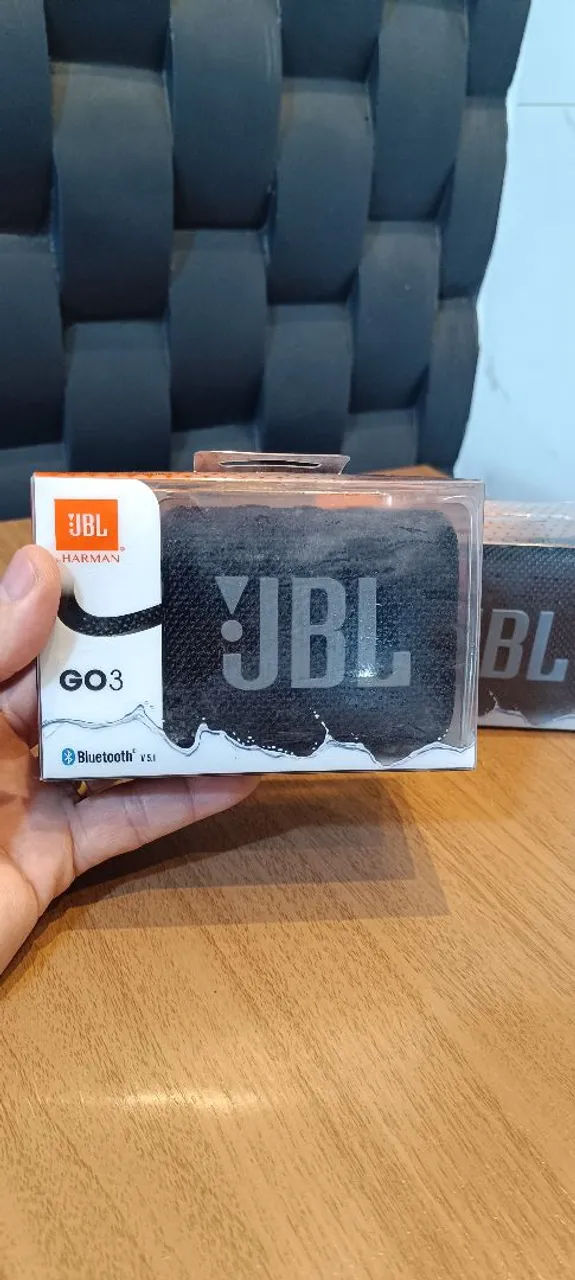 Caixa de Som JBL GO3 Bluetooth - Nova