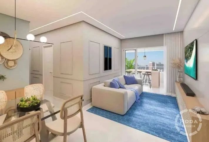 Apartamento á venda 3 dormitórios 2 suítes 2 vg Edifício Vitra Gonzaga - Foto 3