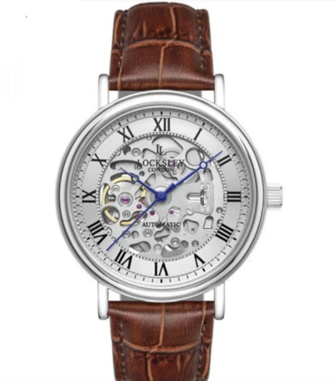 Relógio esqueleto  Automático Masculino Locksley London - Foto 3