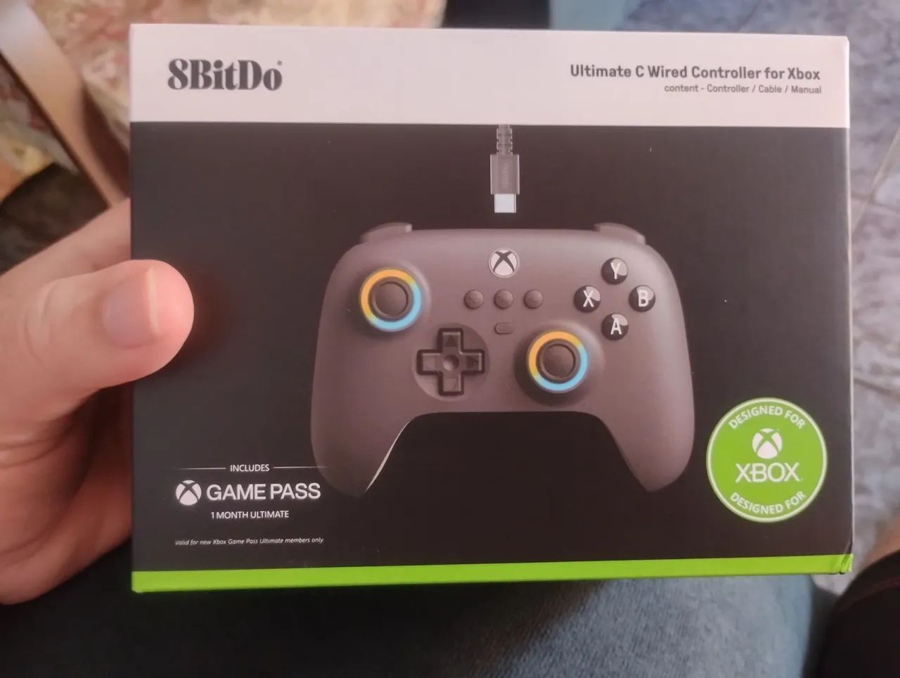 Controle Xbox Series X/S 8BitDo - Novo na Caixa!
