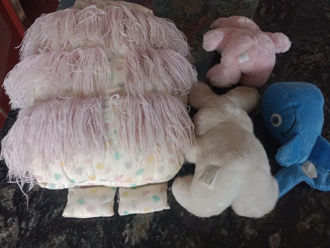 Lote de pelúcias , contém urso grande, coelhinho etc - Foto 5
