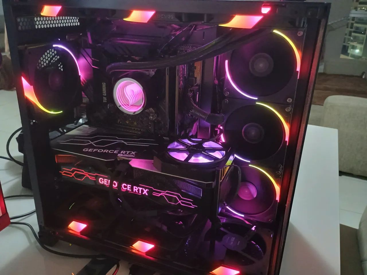 【自作PC】5700X3D + RTX4070Ti CPU Gamer 5700x3d / RTX 4070 ti / 32gb - Computadores e Desktops