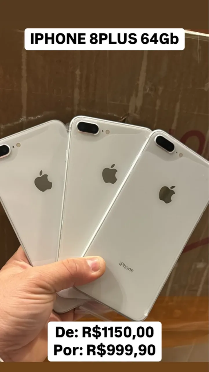 iPhone 8 Plus 64GB - Semi novo