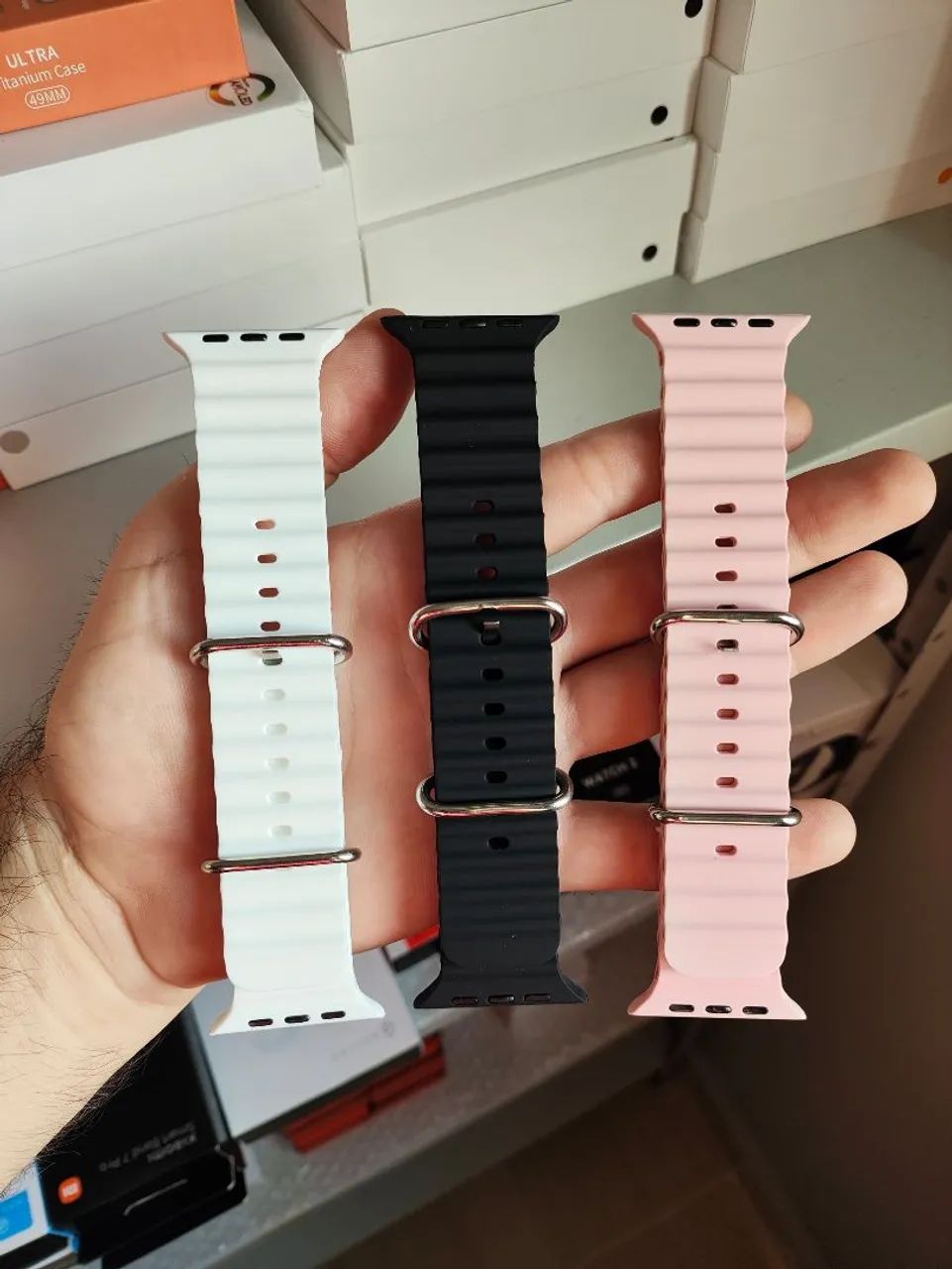 PULSEIRA DE SILICONE SMARTWATCH 44/45/49MM - Foto 5