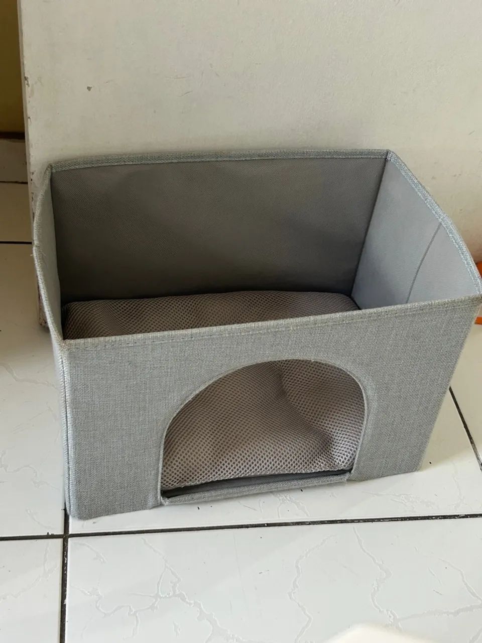 Casinha para gatos cinza - Foto 2