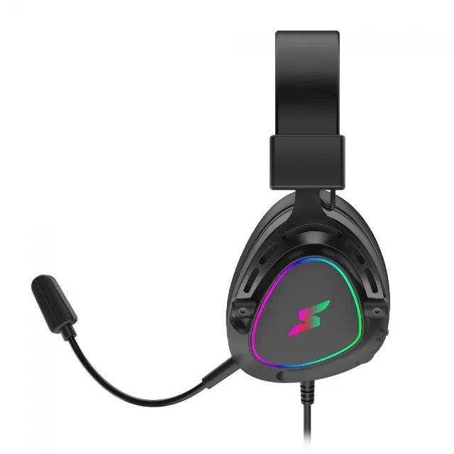 Headset SuperFrame Sound, Surround 7.1, RGB, 50mm,  Preto ou Branco, USB, Novo, Lacrado - Foto 4