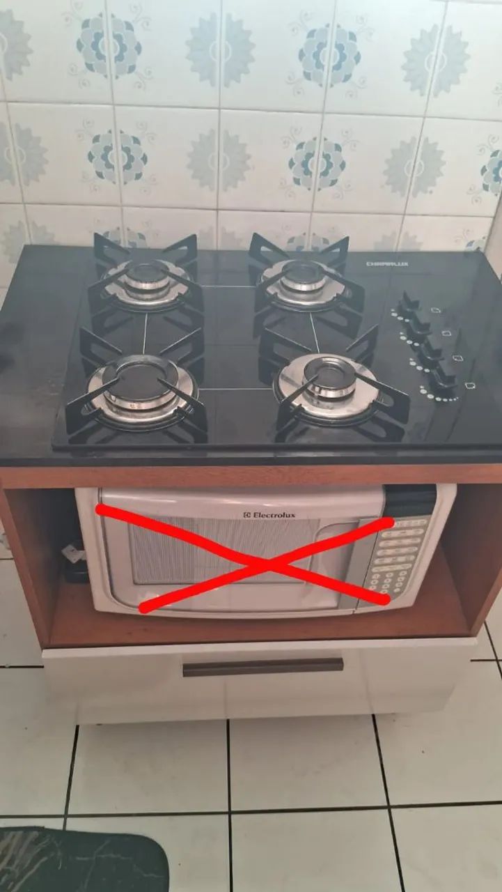 Cooktop com móvel próprio  - Foto 2