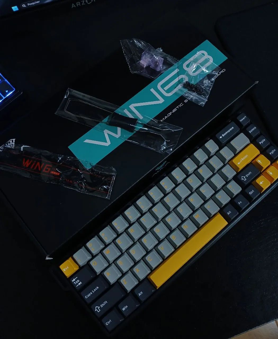 Teclado Magnético AULA WIN68 MAX [NOVO] - Foto 6