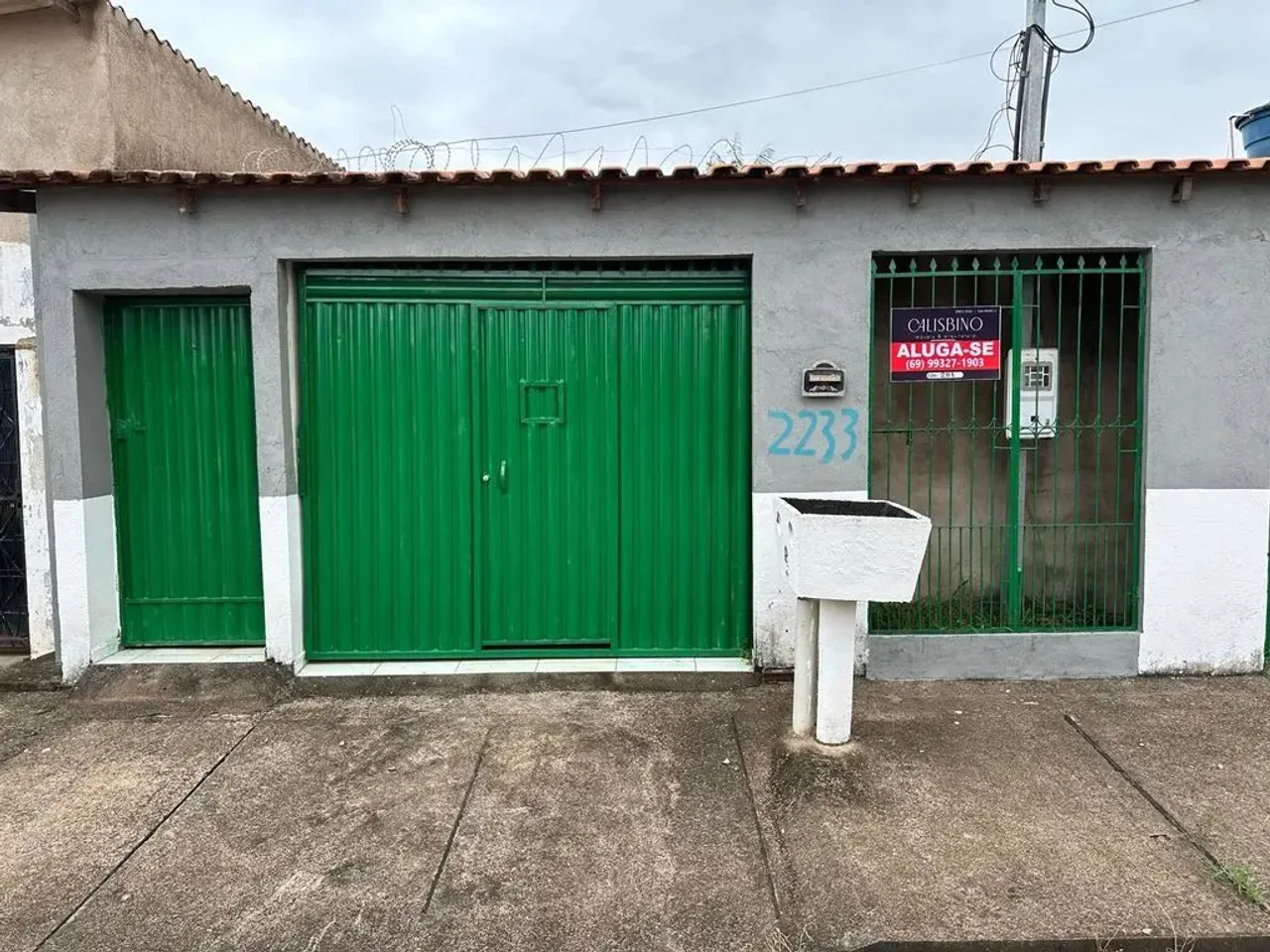 Casa disponível para locação no bairro JK - Porto Velho/RO.