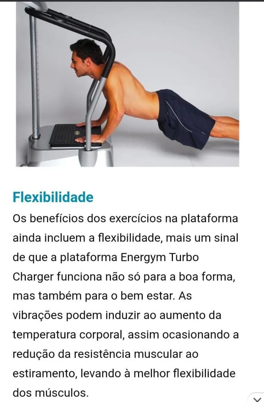 Plataforma Vibratória Turbocharger Innova - Foto 4