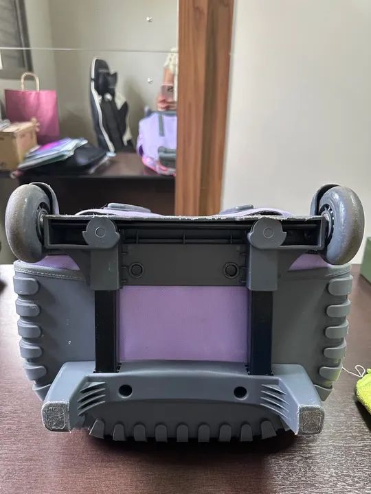 Mochila de rodinhas infantil unicórnio - Foto 4