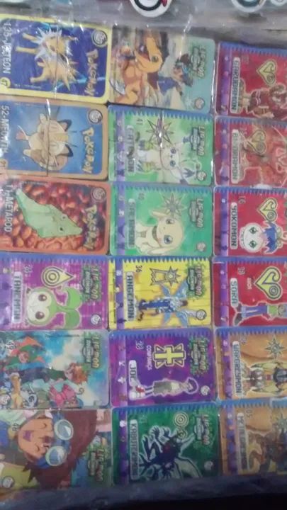 Tazos Yu Gi Oh, Meninas Super Poderosas, Bob Esponja - Foto 2