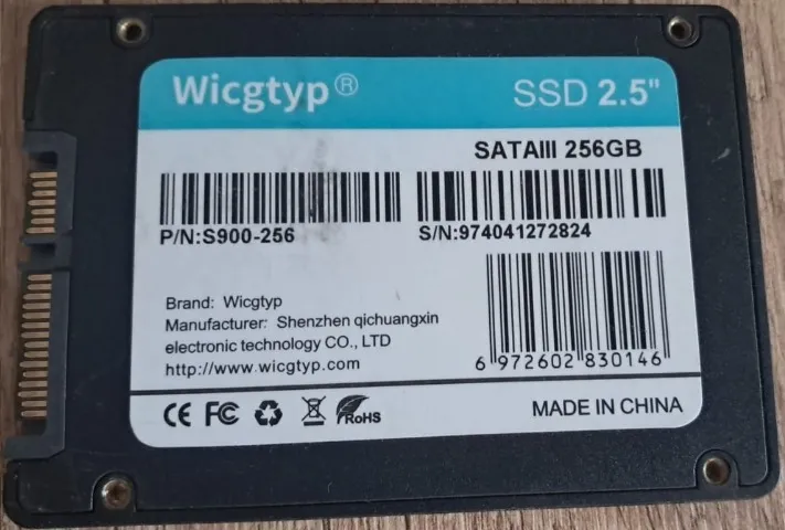 Wicgtyp 256GB Usado Funcionando Perfeitamente