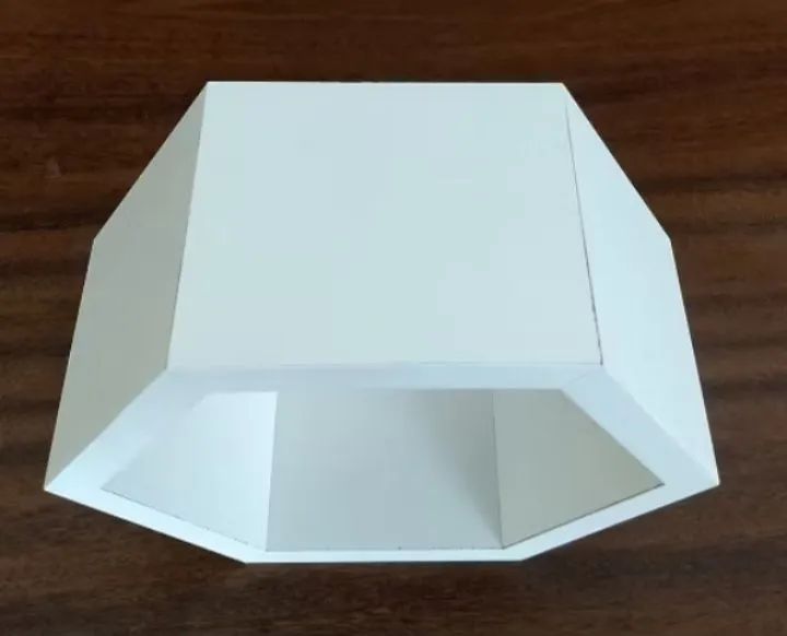 Kit 5 Prateleiras Mdf Branco Nicho Colmeia Hexágonal - Foto 3