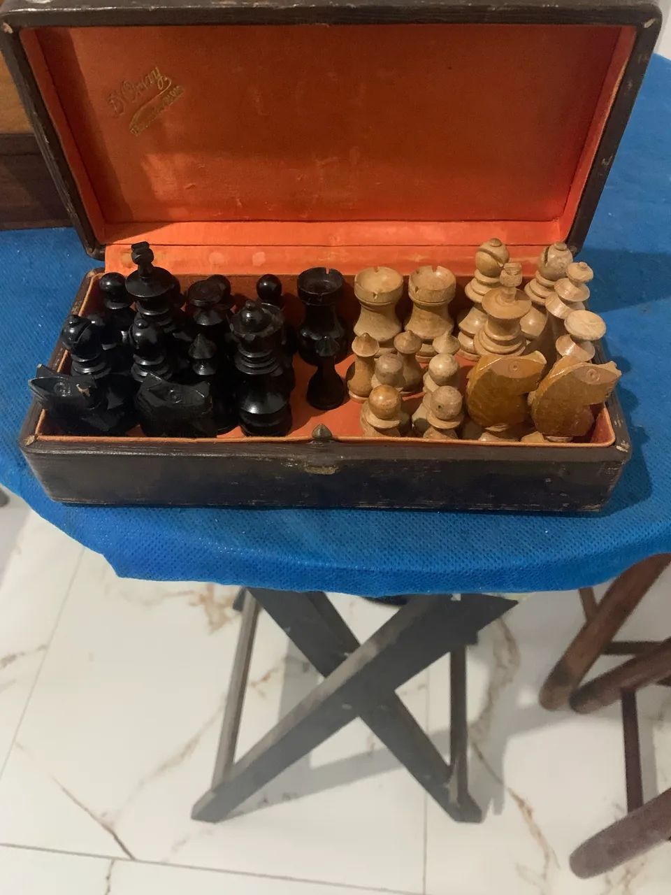 3 caixas de conjunto de xadrez 64290467070081122