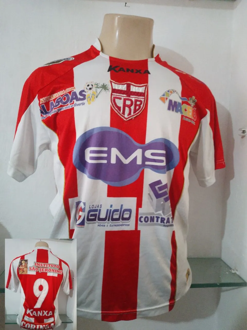 Camisa  oficial CRB-AL kanxa 2012.