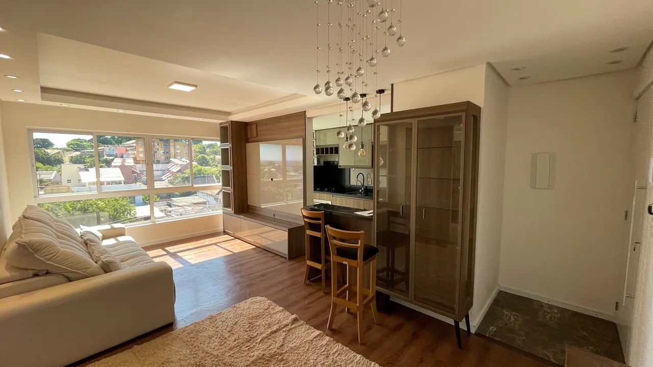 Apartamento para aluguel com 2 quartos, suíte, churrasqueira e garagem para 2 carros