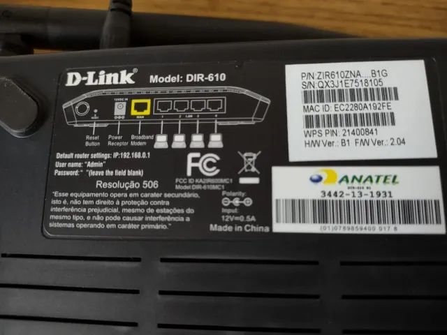 Roteador Wi-Fi 150Mbps Dir-610 - D-Link - Foto 2