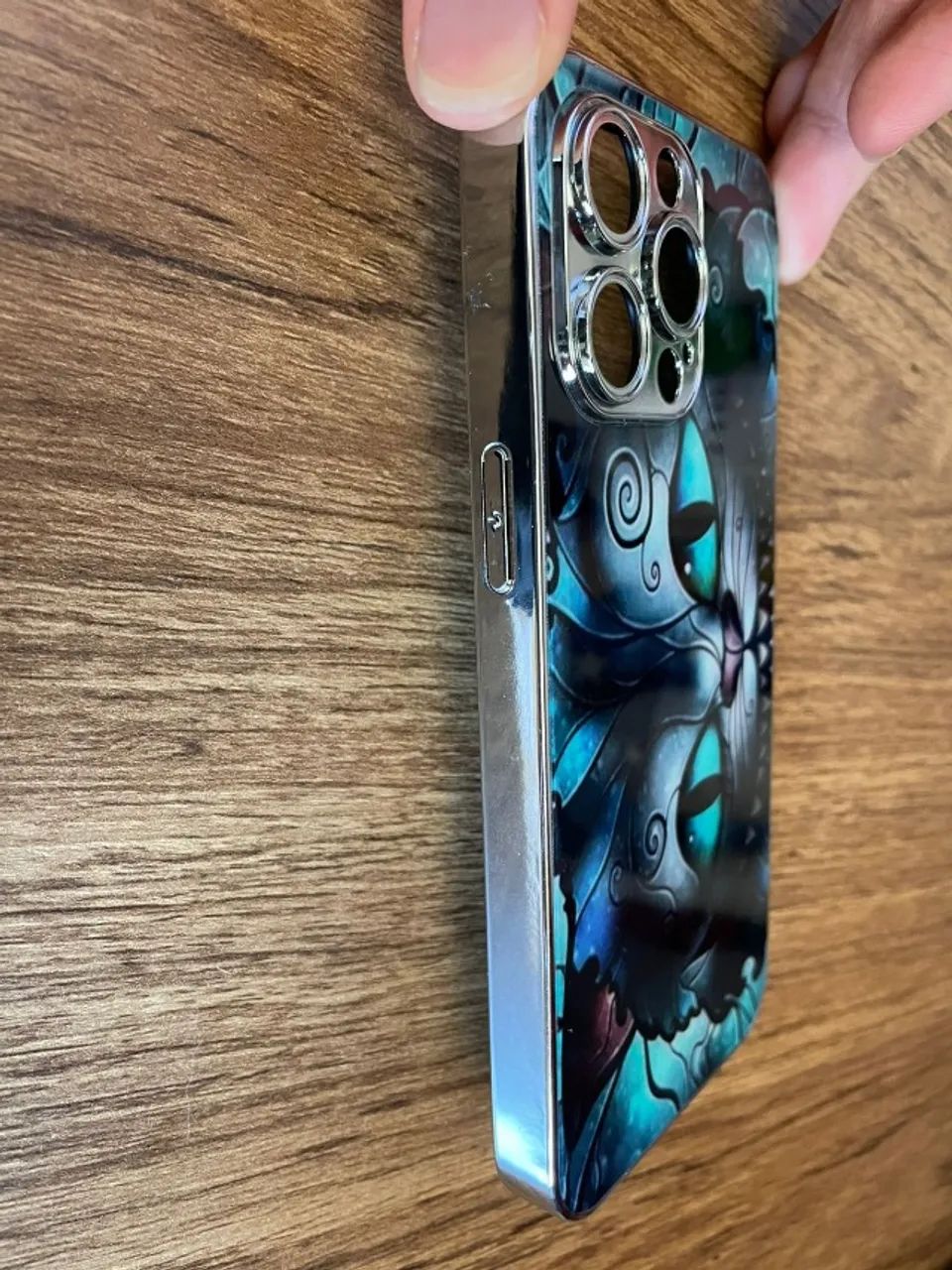 Capinha IPhone 15 pro max gato de chesire - Foto 3