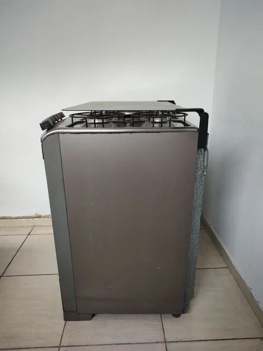 Fogão 5 Bocas com Mesa de Vidro - Foto 2