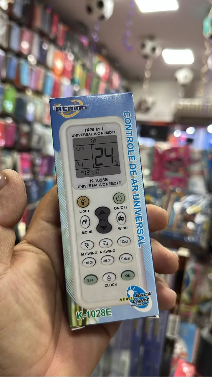 Controle Universal para Ar Condicionado 