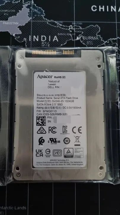 SSD 2.5 Dell 1TB Lacrado - Foto 2