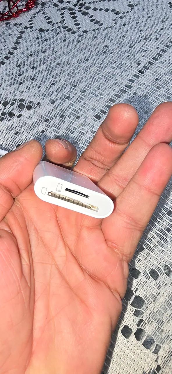 Leitor de cartões de memória para iphone 11 12 13 e 14 - Foto 2