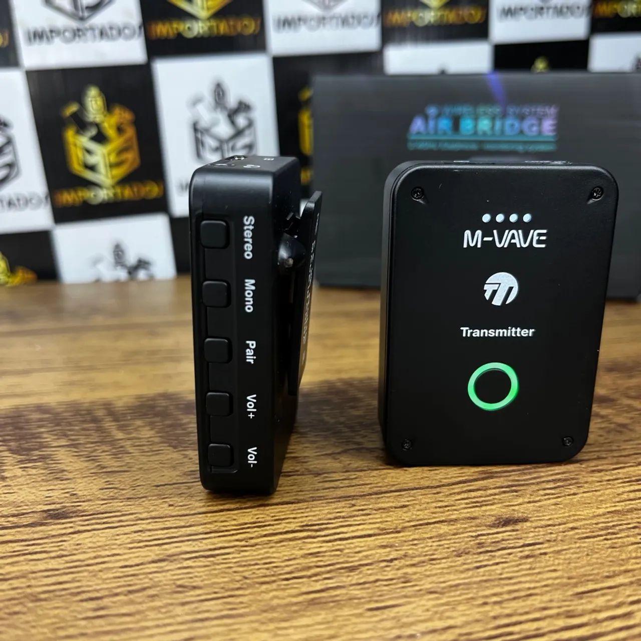 KIT MONITOR DE PALCO MVAVE TRANSMISSOR E RECEPTOR - Foto 4