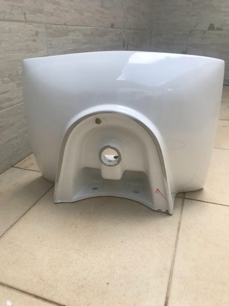 Pia de sobrepor Eternit 61X44 - Foto 5