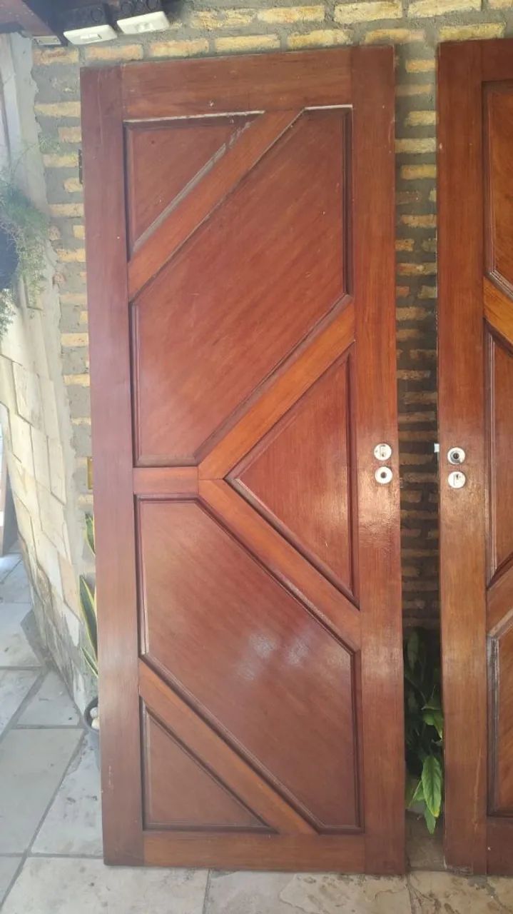 Porta de madeira maciça IPE  - Foto 3
