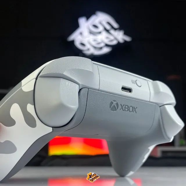 Controle Xbox Series S/X Arctic Camo - Microsoft | Design Camuflado Exclusivo! - Foto 5