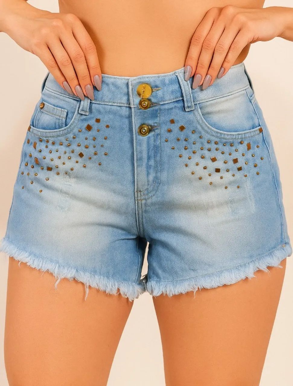 Shorts Jeans Morena Rosa