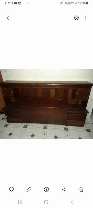 Cabeceira de cama de solteiro - Com Gavetas - Foto 5