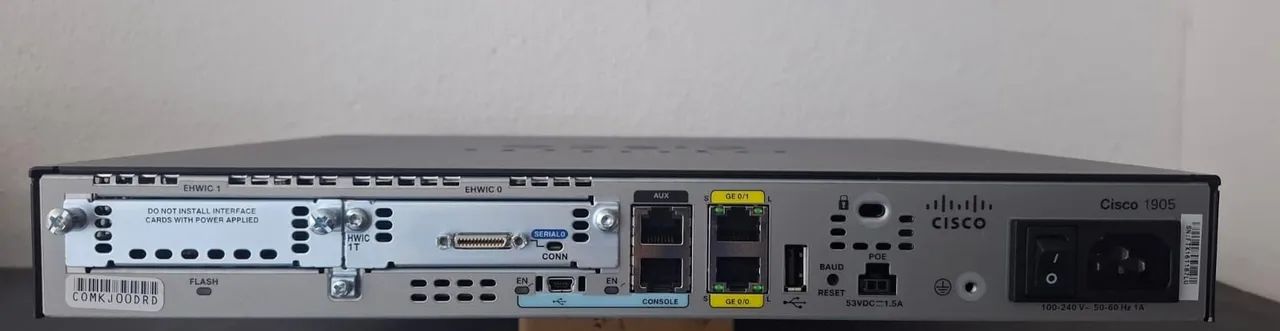 Roteador Cisco 1905 - Foto 2