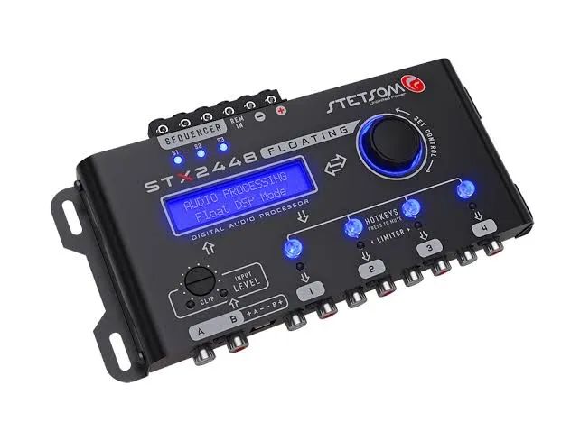 Processador e Crossover Digital STETSOM STX 2448