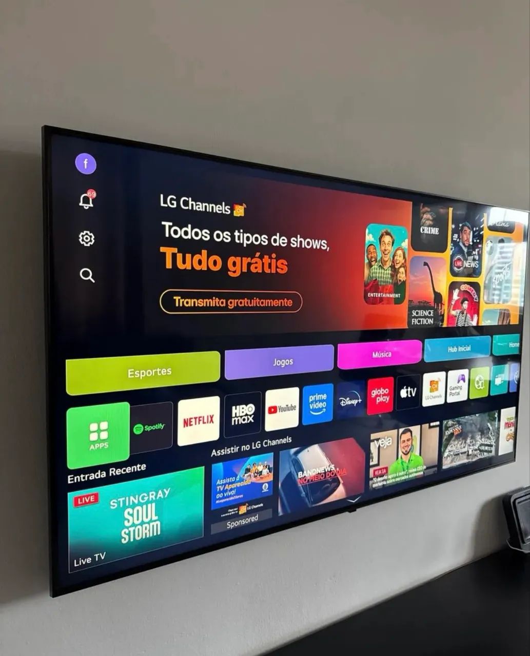 Tv LG 4k 65 polegadas nanocell64300603885314120